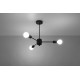 SOLLUX CANDELABRU LANGO 3 NEGRU E27 3x60W IP20 SL.1021