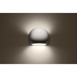 SOLLUX WALL LAMP GLOBE WHITE SL.1026