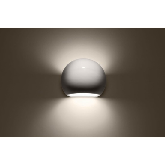 SOLLUX WALL LAMP GLOBE WHITE SL.1026