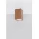 SOLLUX SQUARE CEILING SPOT KEKE 10 OAK SL.1040