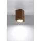SOLLUX SQUARE CEILING SPOT KEKE 10 OAK SL.1040