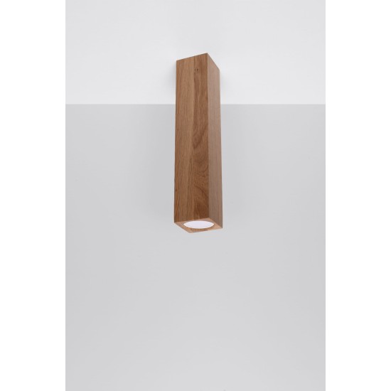 SOLLUX SQUARE CEILING SPOT KEKE 30 OAK SL.1041