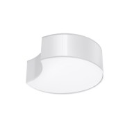 SOLLUX ПЛАФОН CIRCLE 1 БЯЛ E27 2x60W IP20 SL.1050