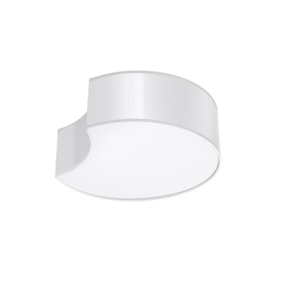 SOLLUX CEILING LIGHT CIRCLE 1 WHITE E27 2x60W IP20 SL.1050