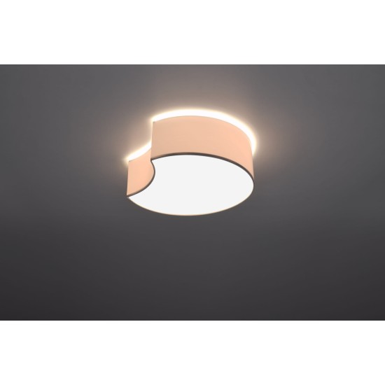 SOLLUX CEILING LIGHT CIRCLE 1 WHITE E27 2x60W IP20 SL.1050