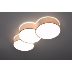 SOLLUX ПЛАФОН CIRCLE 3 A БЯЛ E27 6x60W IP20 SL.1051