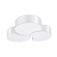 SOLLUX ПЛАФОН CIRCLE 3B БЯЛ E27 6x60W IP20 SL.1052