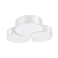 SOLLUX ПЛАФОН CIRCLE 3B БЯЛ E27 6x60W IP20 SL.1052