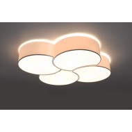 SOLLUX ПЛАФОН CIRCLE 4 БЯЛ E27 8x60W IP20 SL.1053