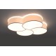 SOLLUX CEILING LIGHT CIRCLE 4 WHITE E27 4x60W IP20 SL.1053