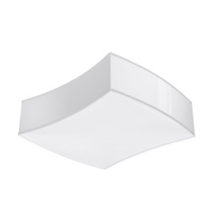 SOLLUX ПЛАФОН SQUARE 1 БЯЛ E27 2x60W IP20 SL.1054