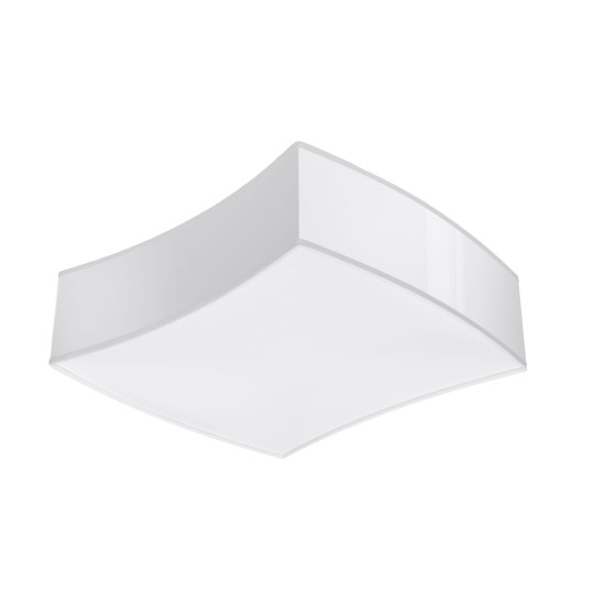 SOLLUX CEILING LIGHT SQUARE 1 WHITE E27 2x60W IP20 SL.1054