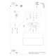 SOLLUX CEILING LIGHT SQUARE 1 WHITE E27 2x60W IP20 SL.1054