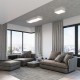 SOLLUX CEILING LIGHT SQUARE 1 WHITE E27 2x60W IP20 SL.1054