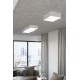 SOLLUX CEILING LIGHT SQUARE 1 WHITE E27 2x60W IP20 SL.1054