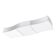SOLLUX CEILING LIGHT SQUARE 3 WHITE E27 6x60W IP20 SL.1055