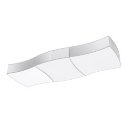 SOLLUX ПЛАФОН SQUARE 3 БЯЛ E27 6x60W IP20 SL.1055