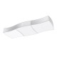 SOLLUX CEILING LIGHT SQUARE 3 WHITE E27 6x60W IP20 SL.1055