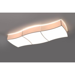 SOLLUX ПЛАФОН SQUARE 3 БЯЛ E27 6x60W IP20 SL.1055