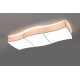 SOLLUX CEILING LIGHT SQUARE 3 WHITE E27 6x60W IP20 SL.1055
