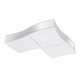 SOLLUX CEILING LIGHT SQUARE 3 WHITE E27 6x60W IP20 SL.1055