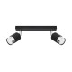 SOLLUX CEILING LAMP SPOT NERO 2 SL.1065