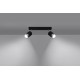 SOLLUX CEILING LAMP SPOT NERO 2 SL.1065