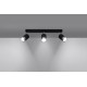 SOLLUX CEILING LAMP SPOT NERO 3 SL.1066