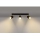 SOLLUX CEILING LAMP SPOT NERO 3 SL.1071