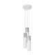 SOLLUX BORGIO P3 HANGING LAMP WHITE GU10 3X40W IP20 SL.1080