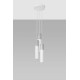 SOLLUX BORGIO P3 HANGING LAMP WHITE GU10 3X40W IP20 SL.1080