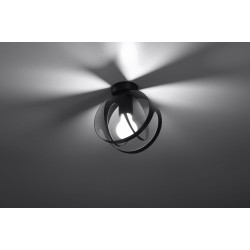 SOLLUX ПЛАФОН TULOS ЧЕРЕН E27 1x60W IP20 SL.1086