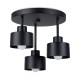 SOLLUX CHANDELIER SAVAR 3 BLACK E27 3x60W IP20 SL.1131