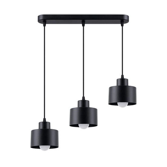 SOLLUX ПОЛИЛЕЙ SAVAR 3 ЧЕРЕН E27 3x60W IP20 SL.1133