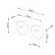 SOLLUX CEILING LIGHT TITRAN 2 WHITE SL.1135