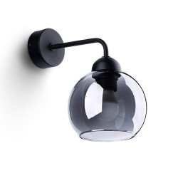 SOLLUX WALL LAMP ALINO 1 BLACK SL.1139