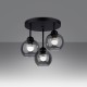 SOLLUX CANDELABRU ALINO 3 E27 3x60W IP20 SL.1140 NEGRU