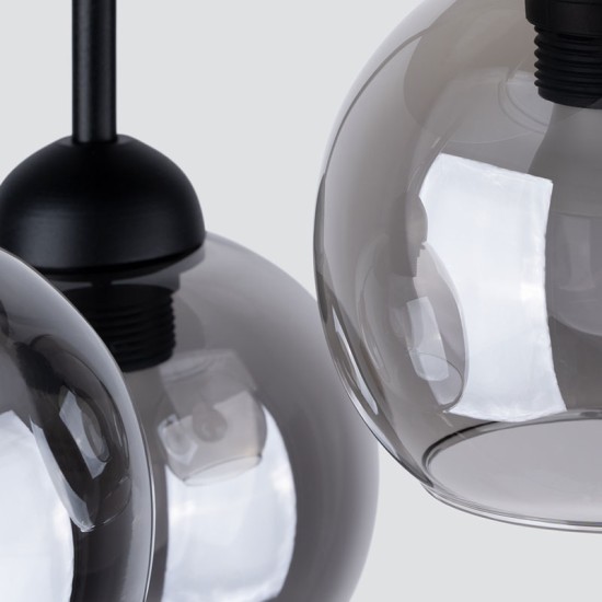 SOLLUX CANDELABRU ALINO 3 E27 3x60W IP20 SL.1140 NEGRU