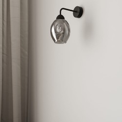 SOLLUX WALL LAMP FILLAN 1 BLACK SL.1143