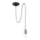 SOLLUX PENDUL NESO 1 LONG SL.1159 NEGRU