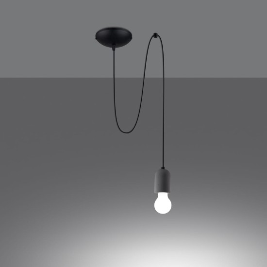 SOLLUX PENDUL NESO 1 LONG SL.1159 NEGRU