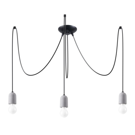 SOLLUX CANDELABRU NESO 3 SL.1160 NEGRU