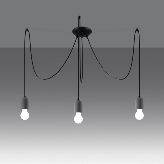 SOLLUX CANDELABRU NESO 3 SL.1160 NEGRU