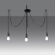 SOLLUX CANDELABRU NESO 3 SL.1160 NEGRU