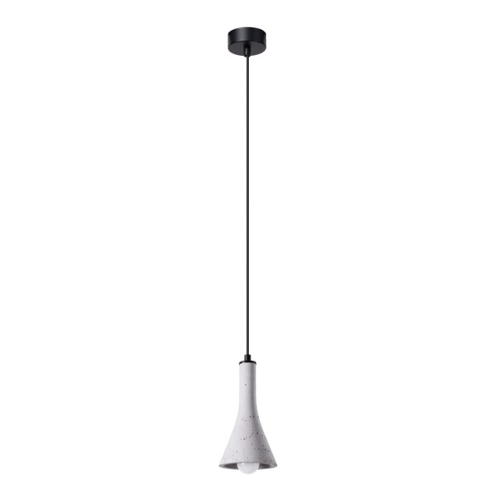 SOLLUX PENDANT GREY REA 1 SL.1223