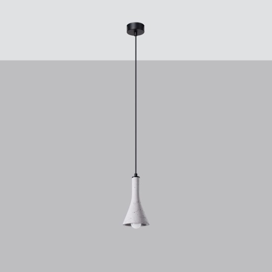 SOLLUX PENDANT GREY REA 1 SL.1223