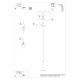 SOLLUX PENDANT GREY REA 1 SL.1223