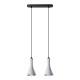 SOLLUX PENDANT GREY REA 2 SL.1224