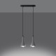 SOLLUX PENDANT GREY REA 2 SL.1224