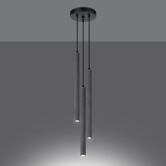 SOLLUX PENDANT PASTELO 3P SL.1273